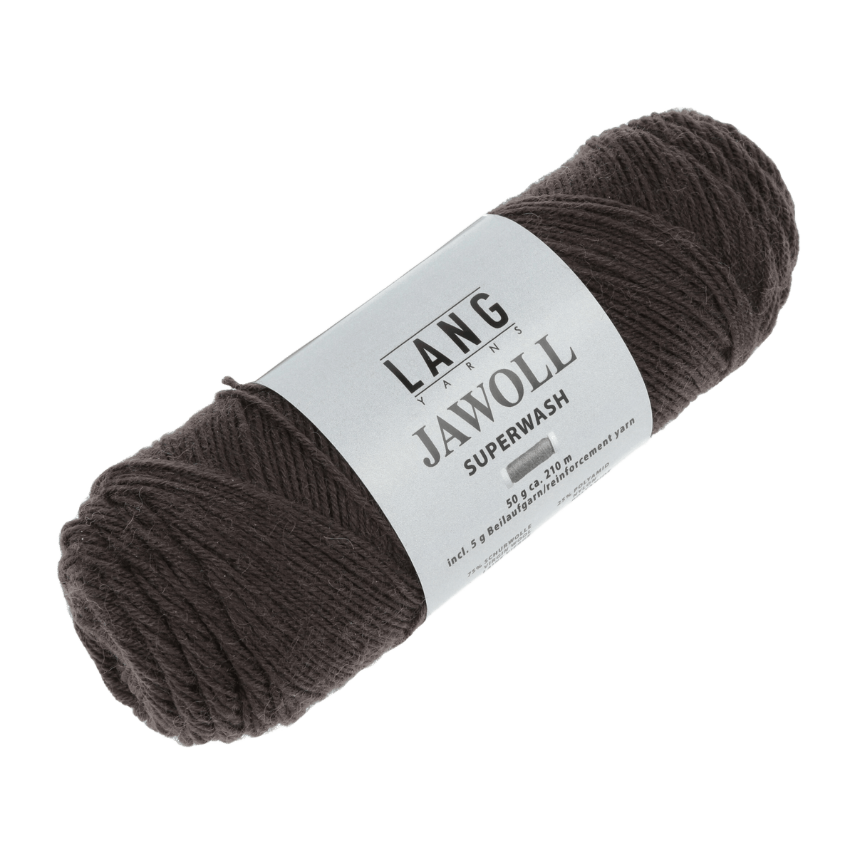 Lang Yarns Sock Yarn Dark Brown LANGYARNS | Sock Yarn | JAWOLL | 83