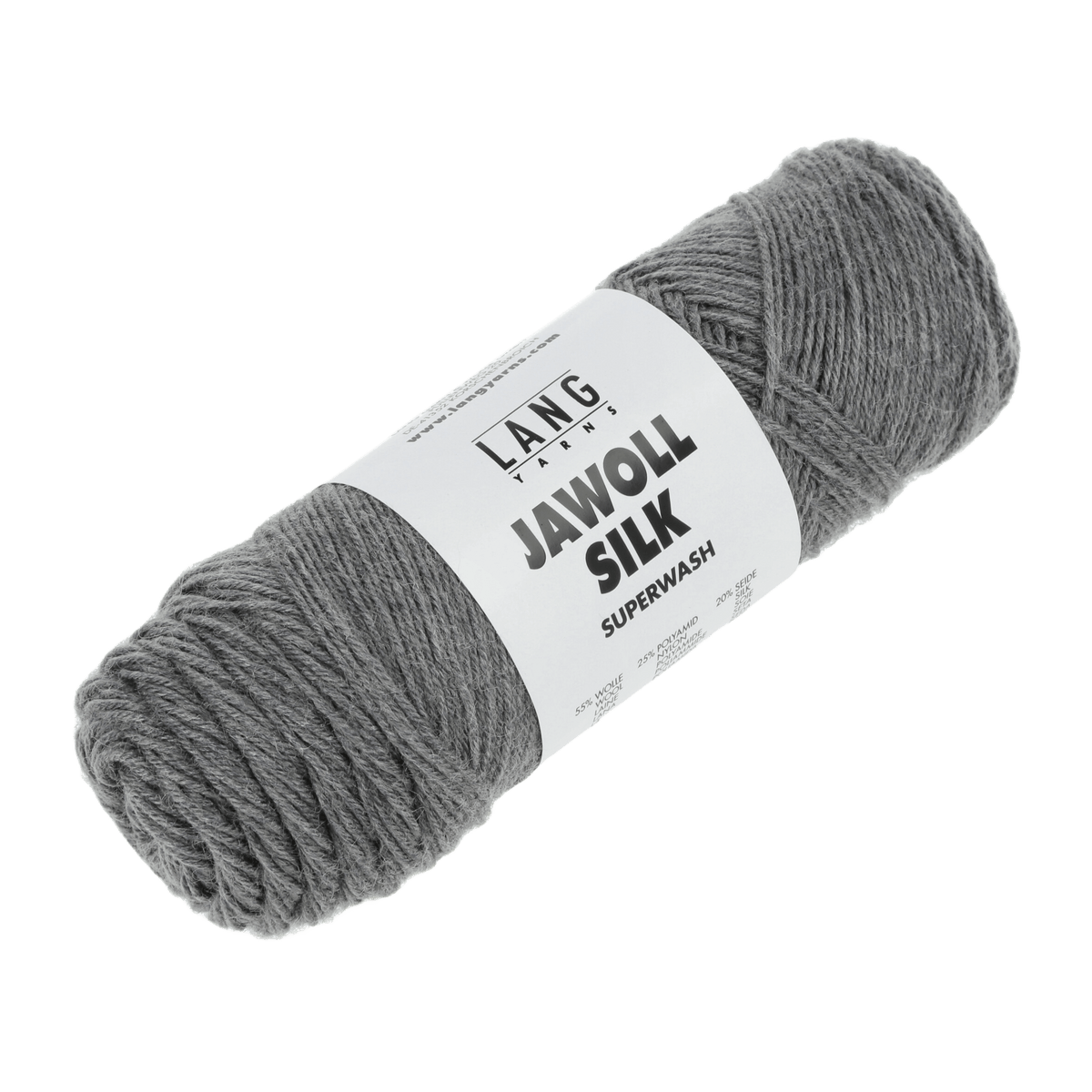 Lang Yarns Sock Yarn Dark Grey Mélange LANGYARNS | Sock Yarn | JAWOLL SILK | 130