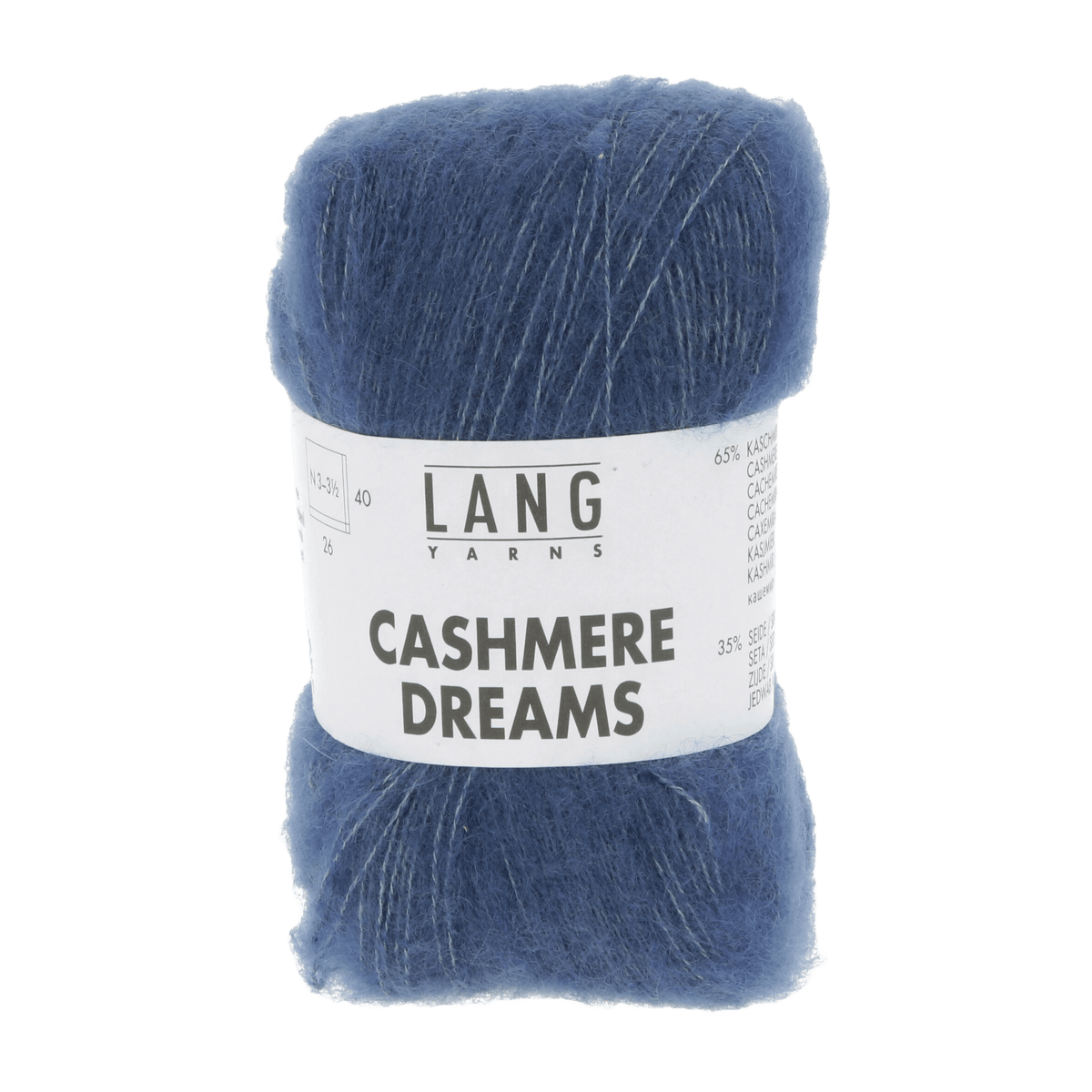 Lang Yarns Sock Yarn Dark Jeans LANGYARNS | Cashmere Dreams | Sport | 1085
