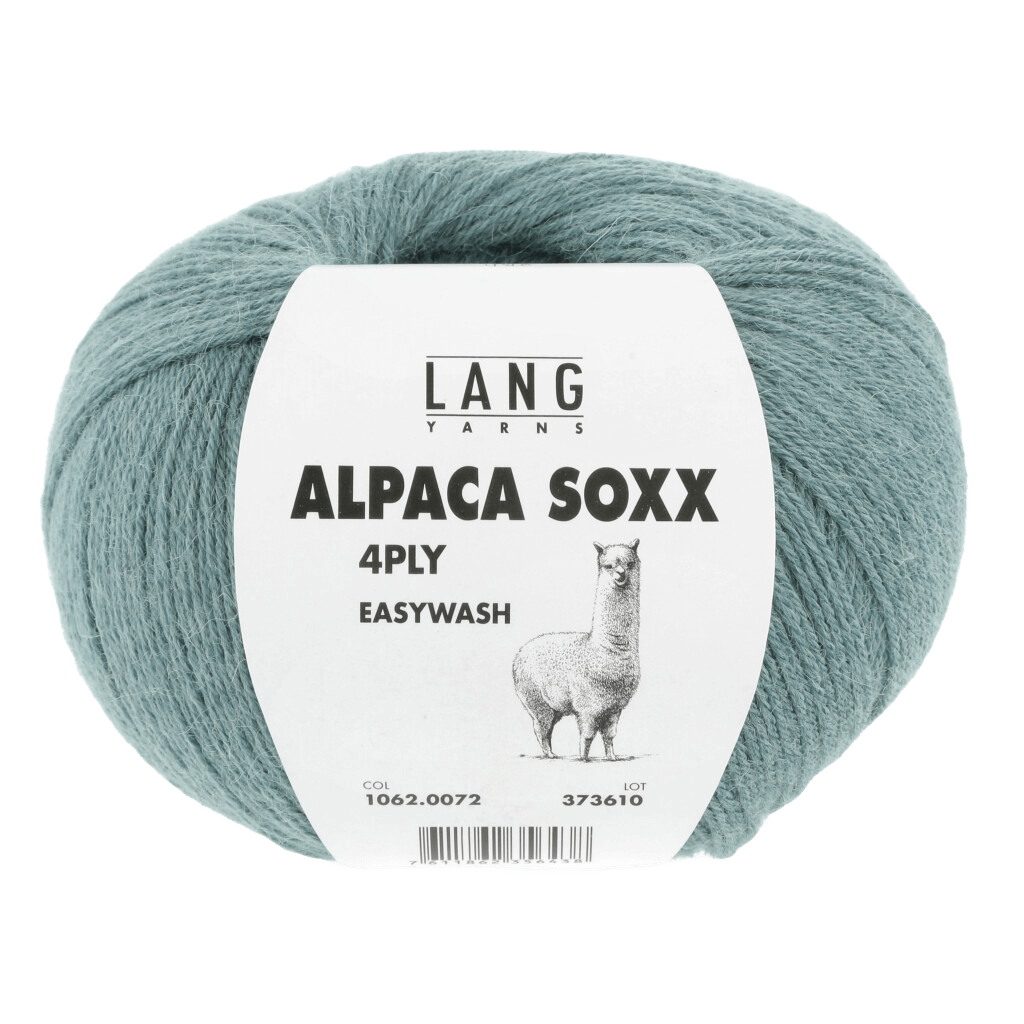 Lang Yarns Sock Yarn Dark Mint LANGYARNS | Sock Yarn | Alpaca Soxx | 4-Ply | 1062