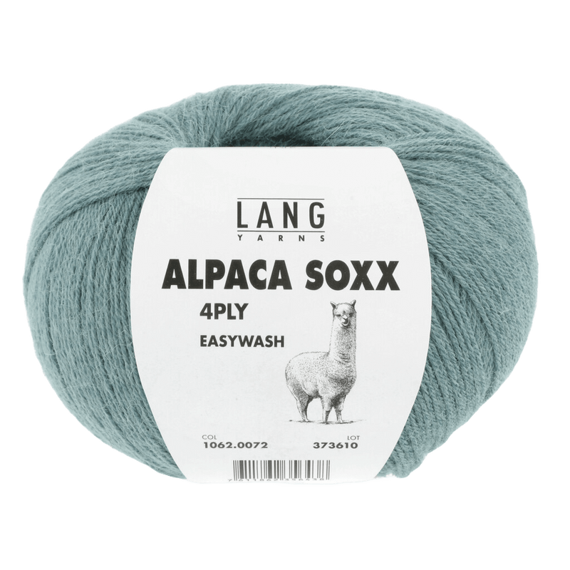 Lang Yarns Sock Yarn Dark Mint LANGYARNS | Sock Yarn | Alpaca Soxx | 4-Ply | 1062