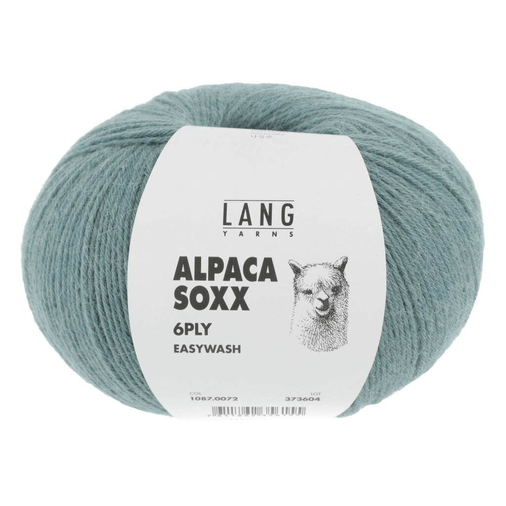 Lang Yarns Sock Yarn Dark Mint LANGYARNS | Sock Yarn | Alpaca Soxx | 6-Ply | 1087