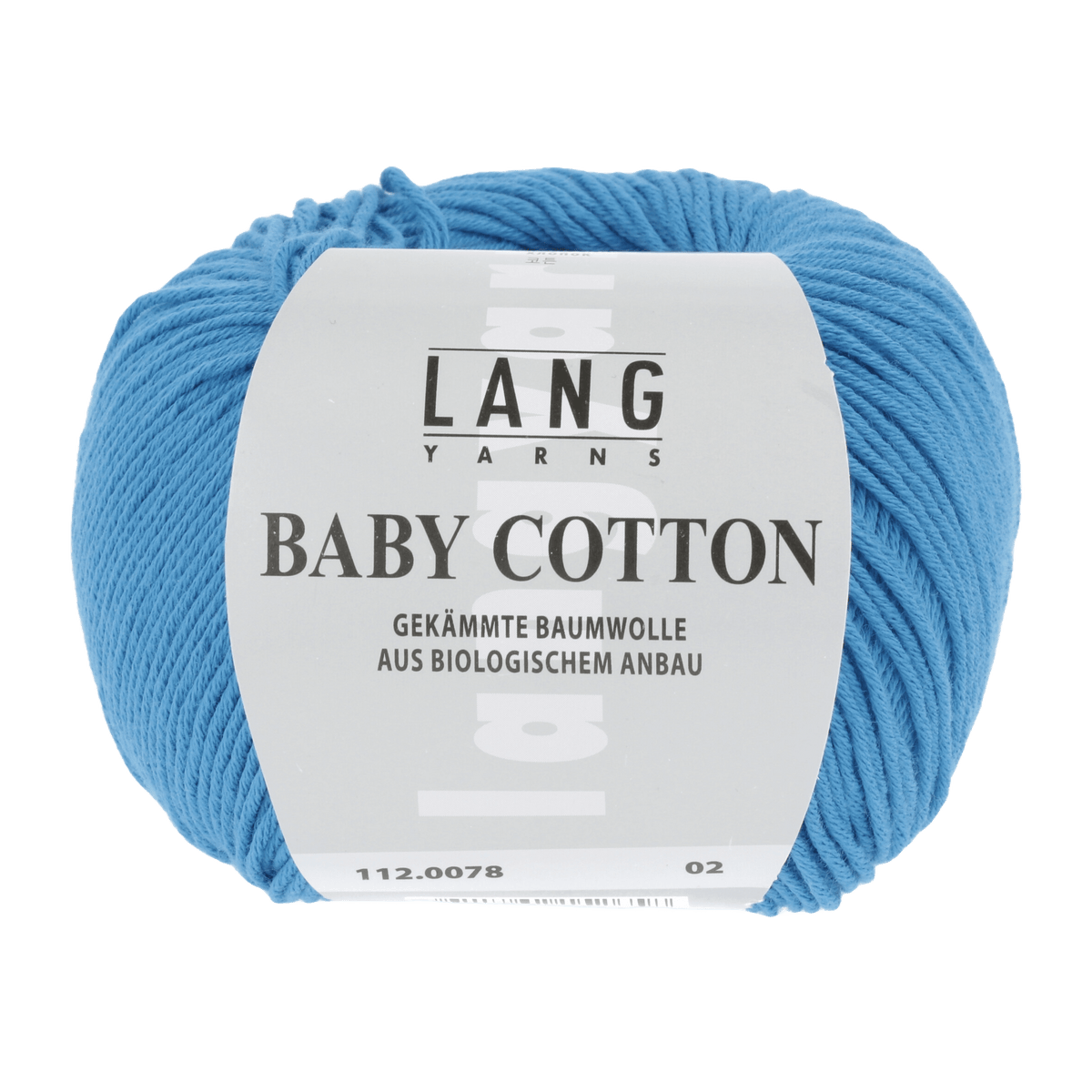 Lang Yarns Sock Yarn Dark Turquoise LANGYARNS | Baby Yarn | Baby Cotton | 4-Ply | 112