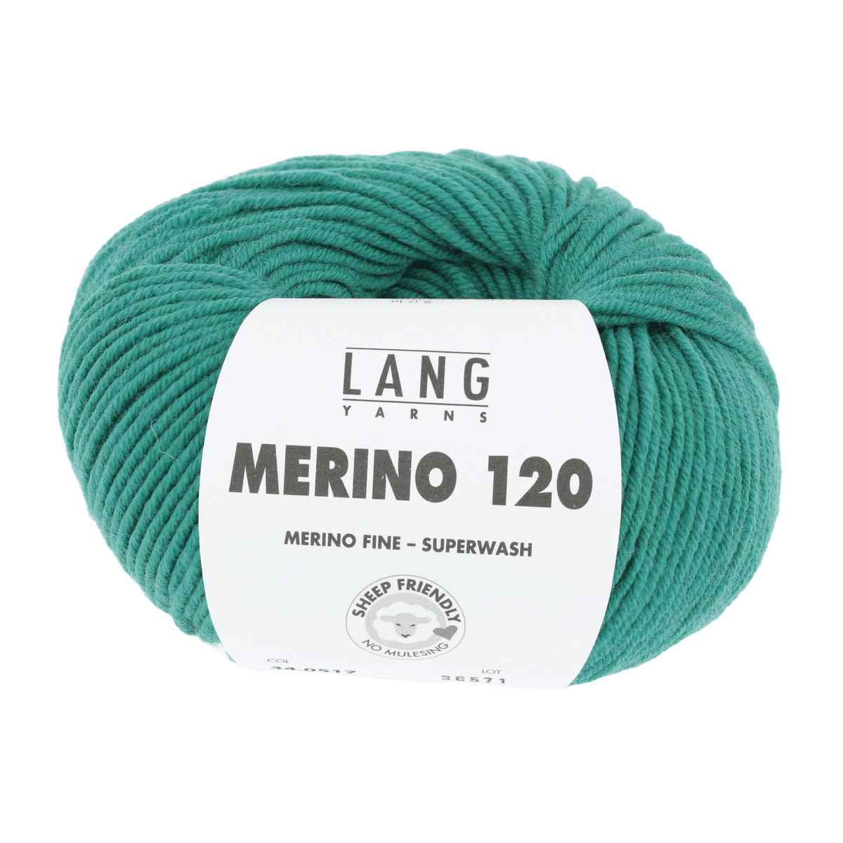 Lang Yarns Sock Yarn Emerald LANGYARNS | Merino 120 | DK | 34