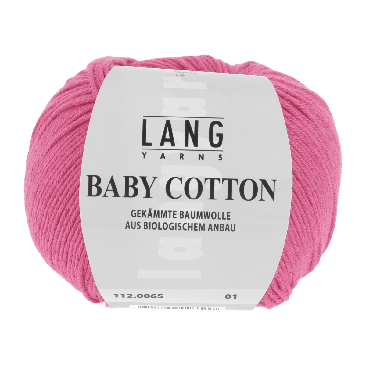 Lang Yarns Sock Yarn Fuchsia LANGYARNS | Baby Yarn | Baby Cotton | 4-Ply | 112