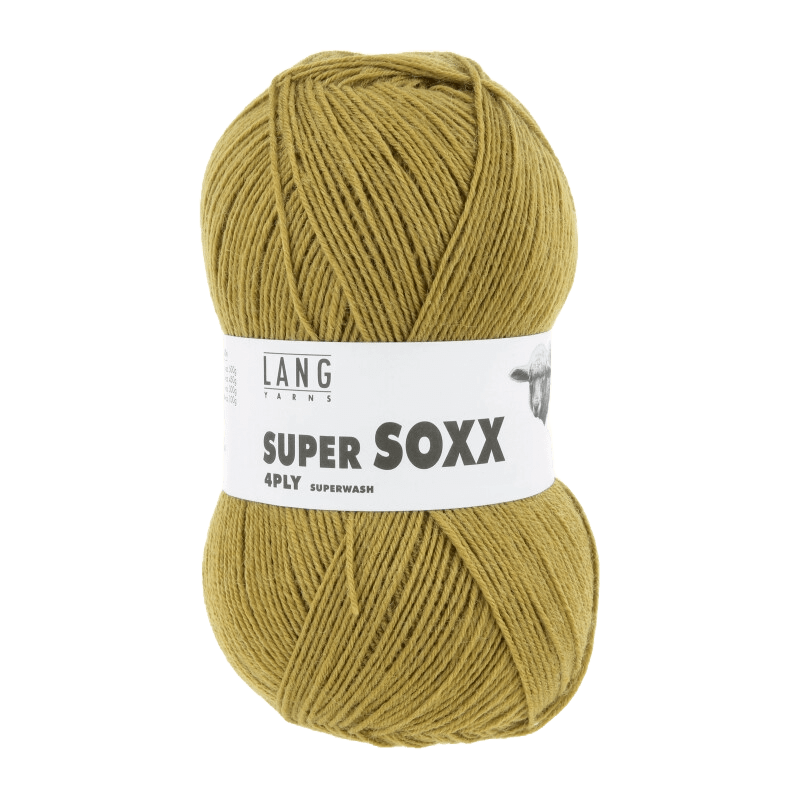 Lang Yarns Sock Yarn Gold LANGYARNS | Sock Yarn | SUPER SOXX | 4-Ply | 642