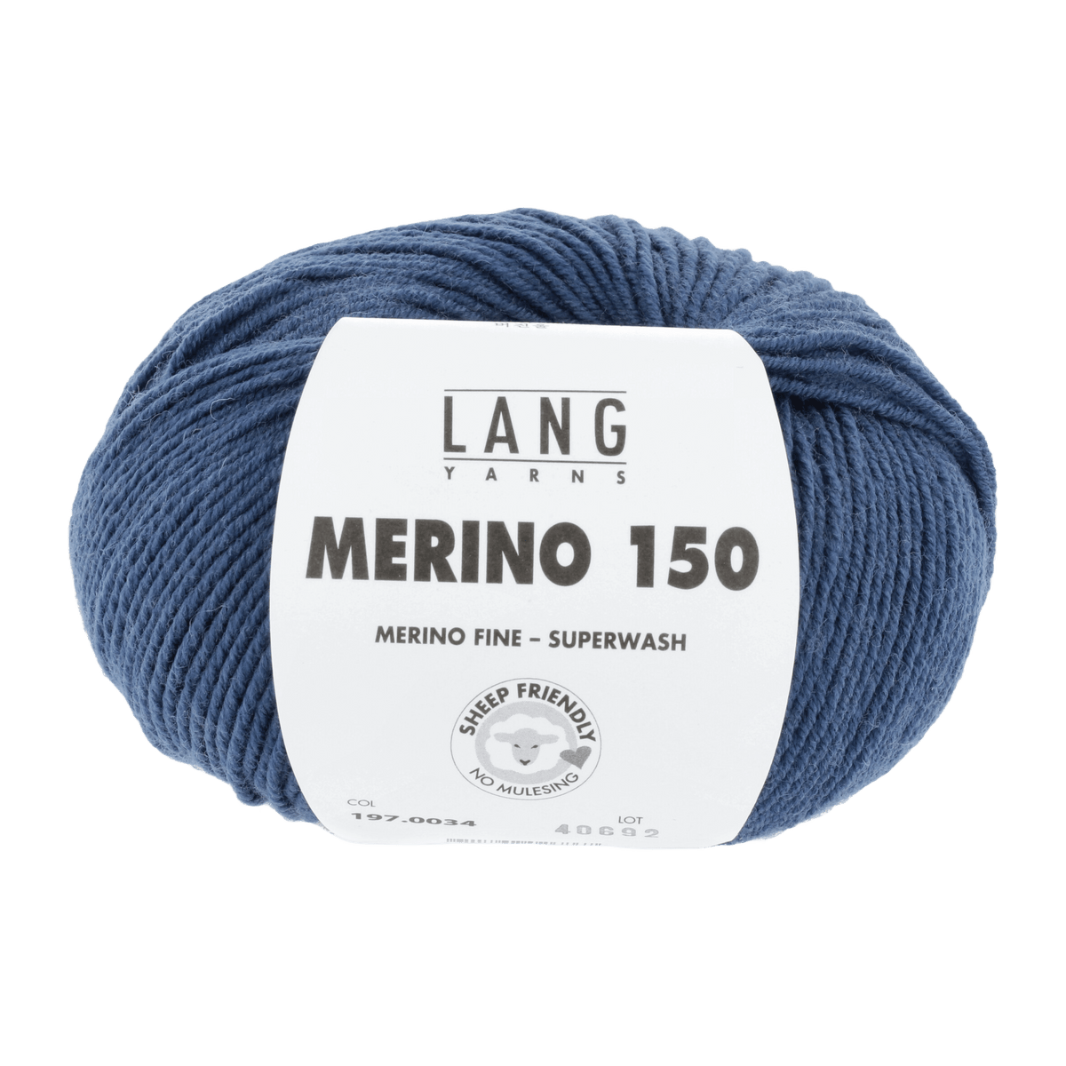 Lang Yarns Sock Yarn Jeans LANGYARNS | Merino 150 | Sock / Baby | 197