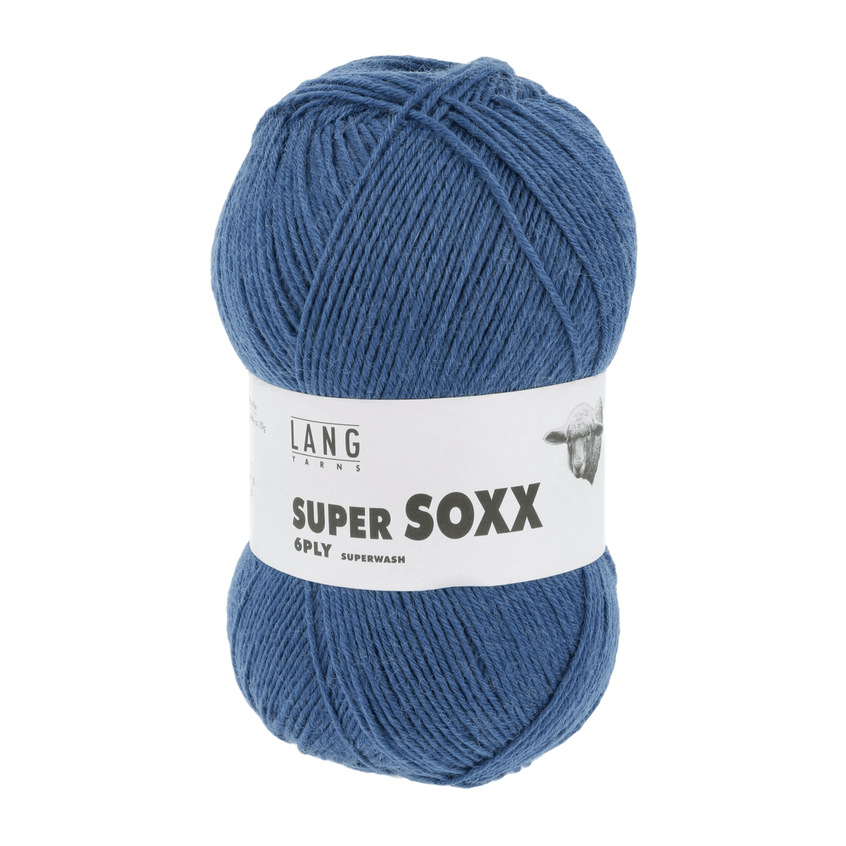 Lang Yarns Sock Yarn Jeans LANGYARNS | Sock Yarn | SUPER SOXX | 6-Ply | 907