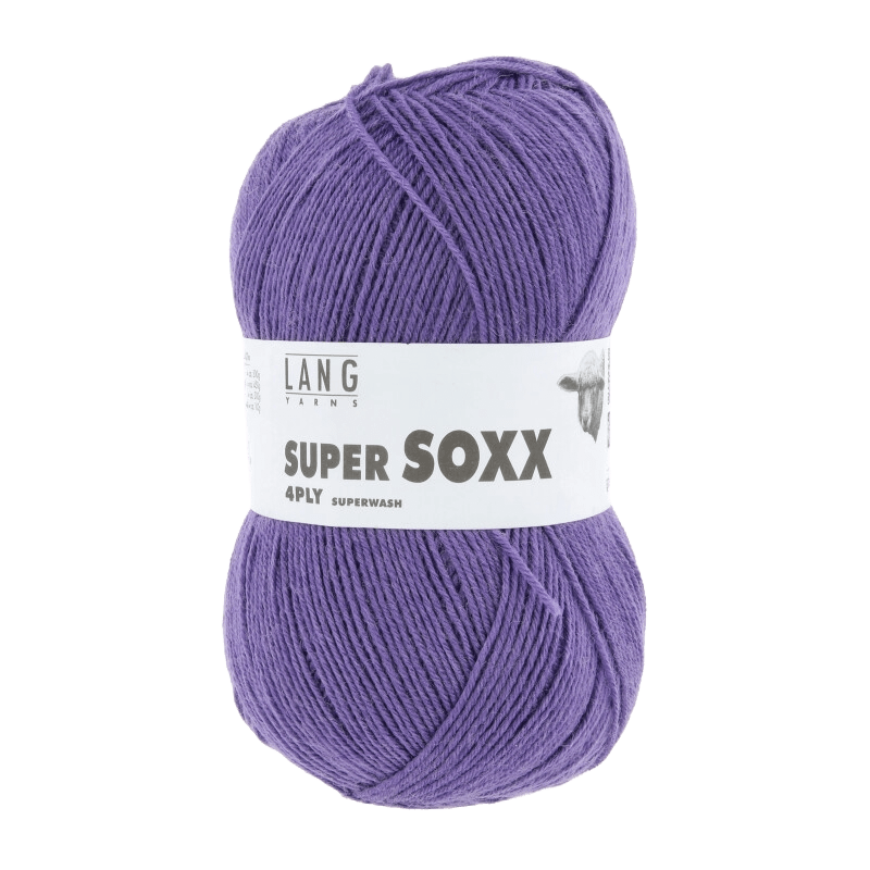 Lang Yarns Sock Yarn Lavender LANGYARNS | Sock Yarn | SUPER SOXX | 4-Ply | 642