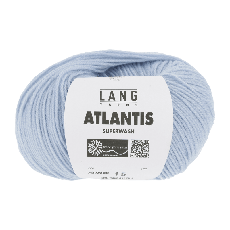 Lang Yarns Sock Yarn Light blue LANGYARNS | Atlantis | DK | 72