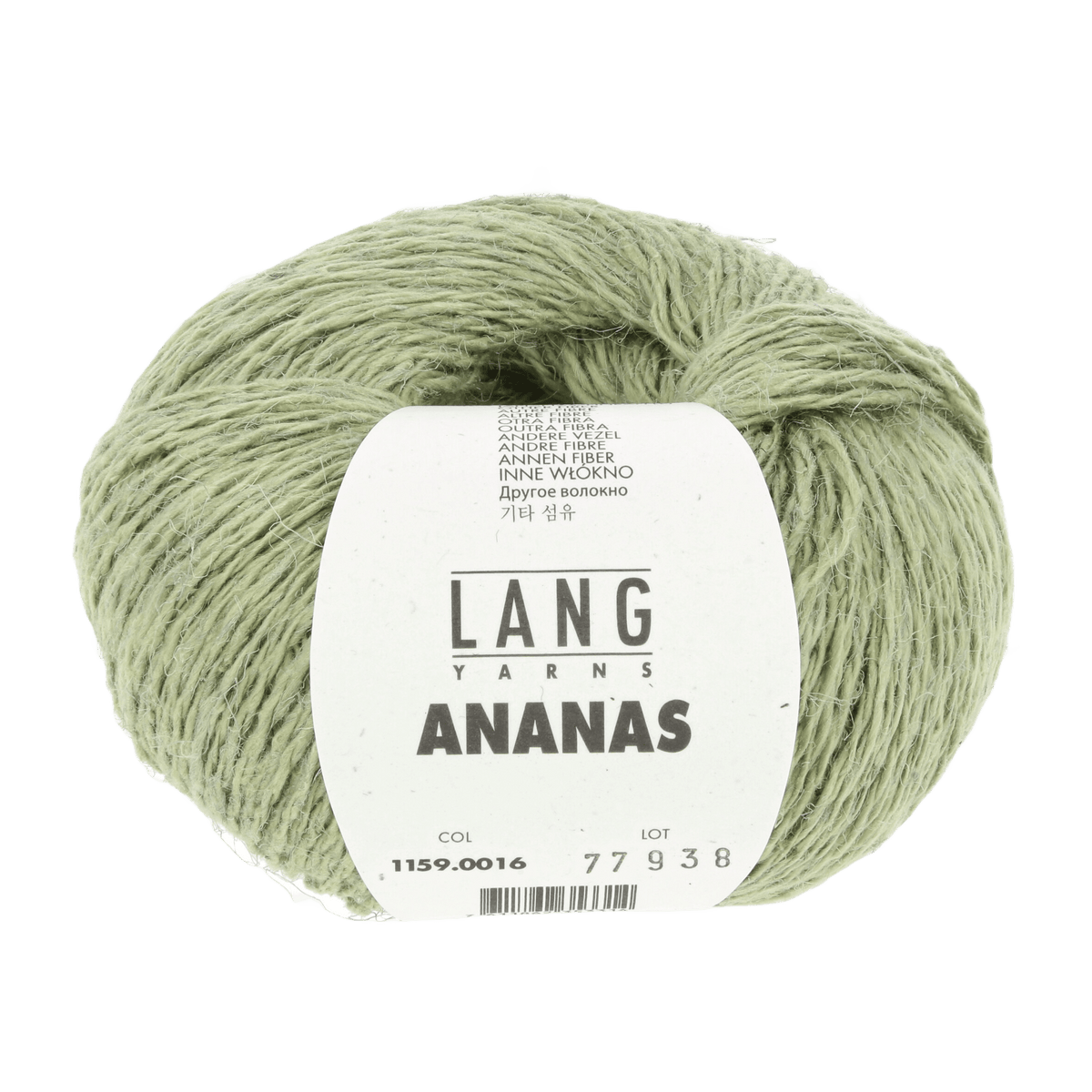 Lang Yarns Sock Yarn Light Green LANGYARNS | Ananas | DK | 1159