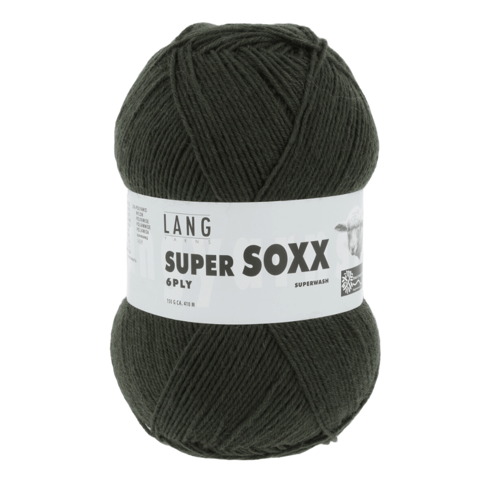 Lang Yarns Sock Yarn Light Green LANGYARNS | Sock Yarn | SUPER SOXX | 6-Ply | 907