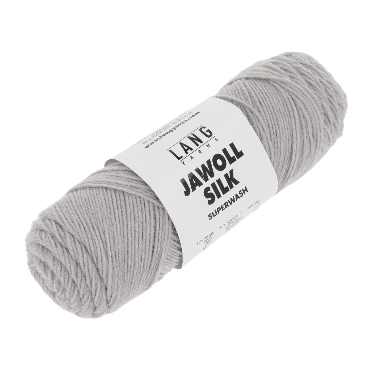 Lang Yarns Sock Yarn Light Grey Mélange LANGYARNS | Sock Yarn | JAWOLL SILK | 130