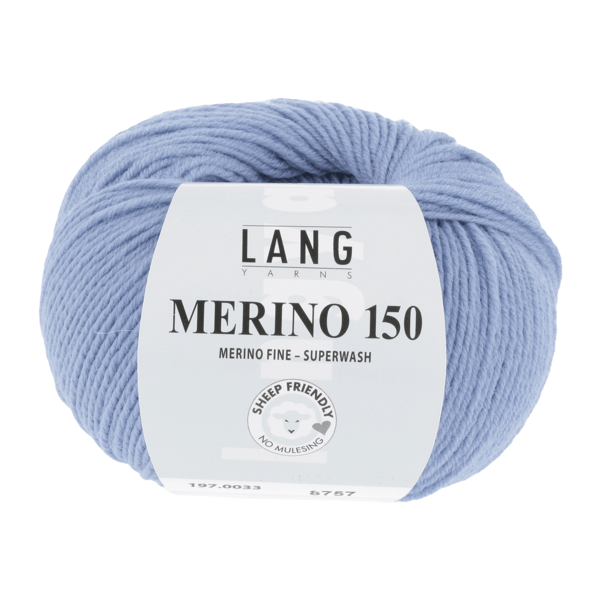 Lang Yarns Sock Yarn Light Jeans LANGYARNS | Merino 150 | Sock / Baby | 197