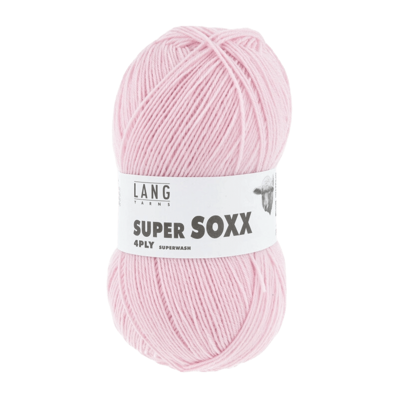 Lang Yarns Sock Yarn Light Rose LANGYARNS | Sock Yarn | SUPER SOXX | 4-Ply | 642