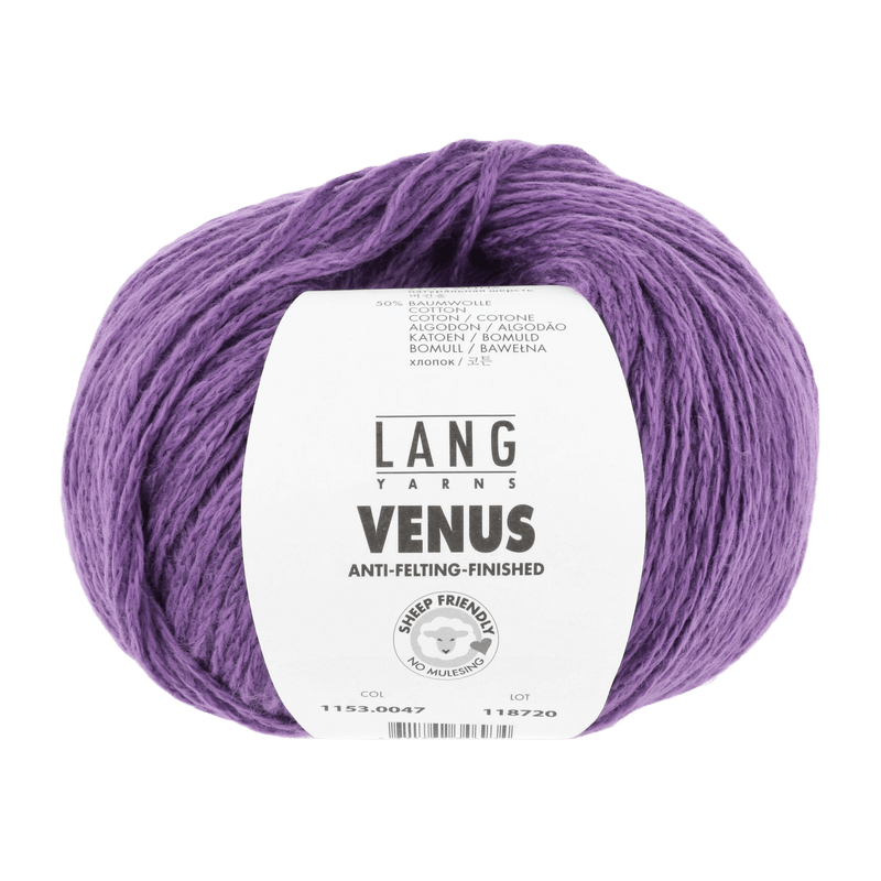 Lang Yarns Sock Yarn Lilac 2 LANGYARNS | Venus | DK | 1153