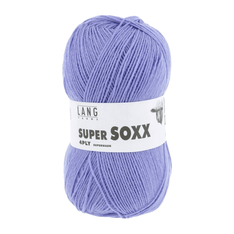 Lang Yarns Sock Yarn Lilac LANGYARNS | Sock Yarn | SUPER SOXX | 4-Ply | 642