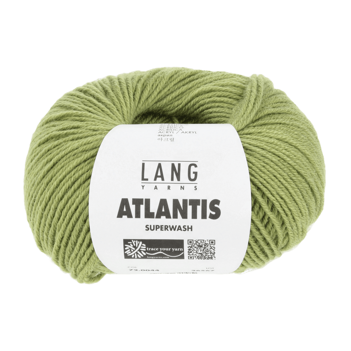 Lang Yarns Sock Yarn Lime LANGYARNS | Atlantis | DK | 72