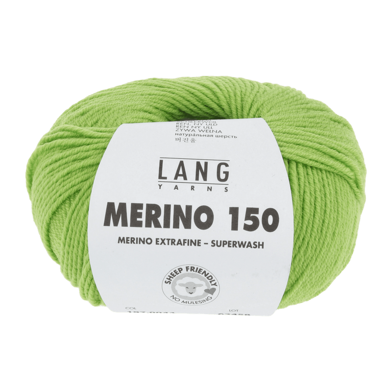 Lang Yarns Sock Yarn Lime LANGYARNS | Merino 150 | Sock / Baby | 197