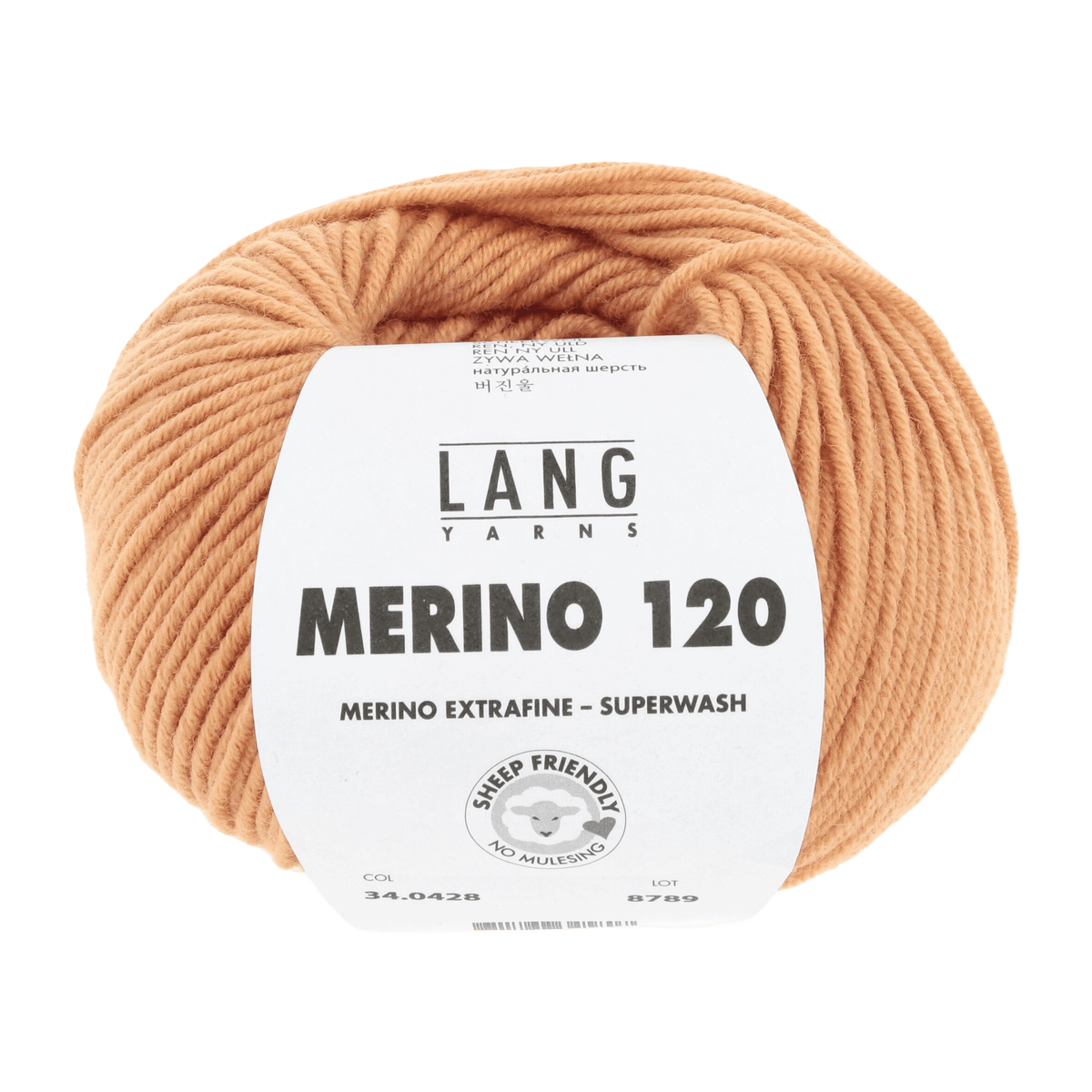 Lang Yarns Sock Yarn Mango LANGYARNS | Merino 120 | DK | 34