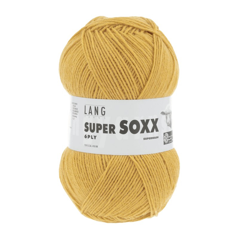 Lang Yarns Sock Yarn Marigold LANGYARNS | Sock Yarn | SUPER SOXX | 6-Ply | 907