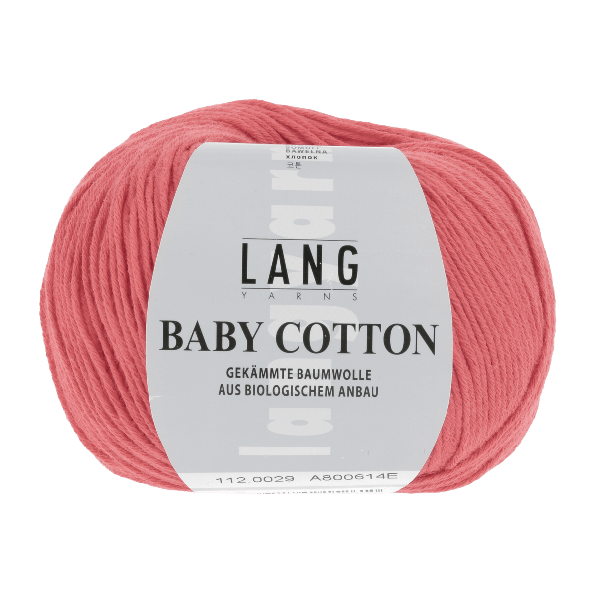 Lang Yarns Sock Yarn Melon LANGYARNS | Baby Yarn | Baby Cotton | 4-Ply | 112