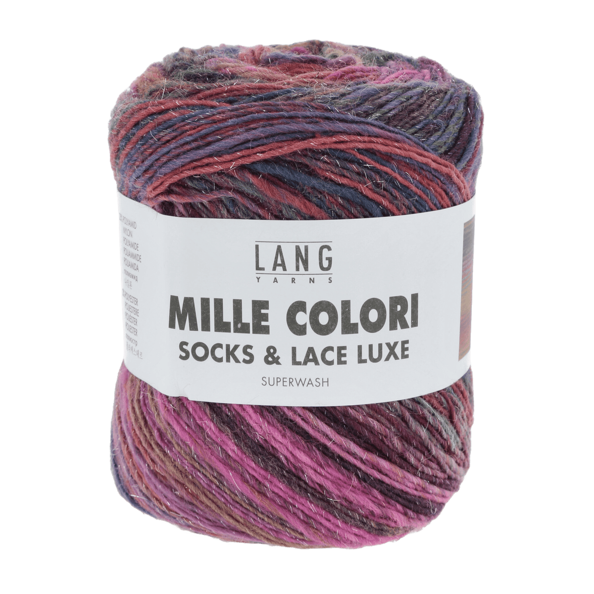 Lang Yarns Sock Yarn Multicolour LANGYARNS | Sock Yarn | MILLE COLORI SOCKS & LACE LUXE | 859