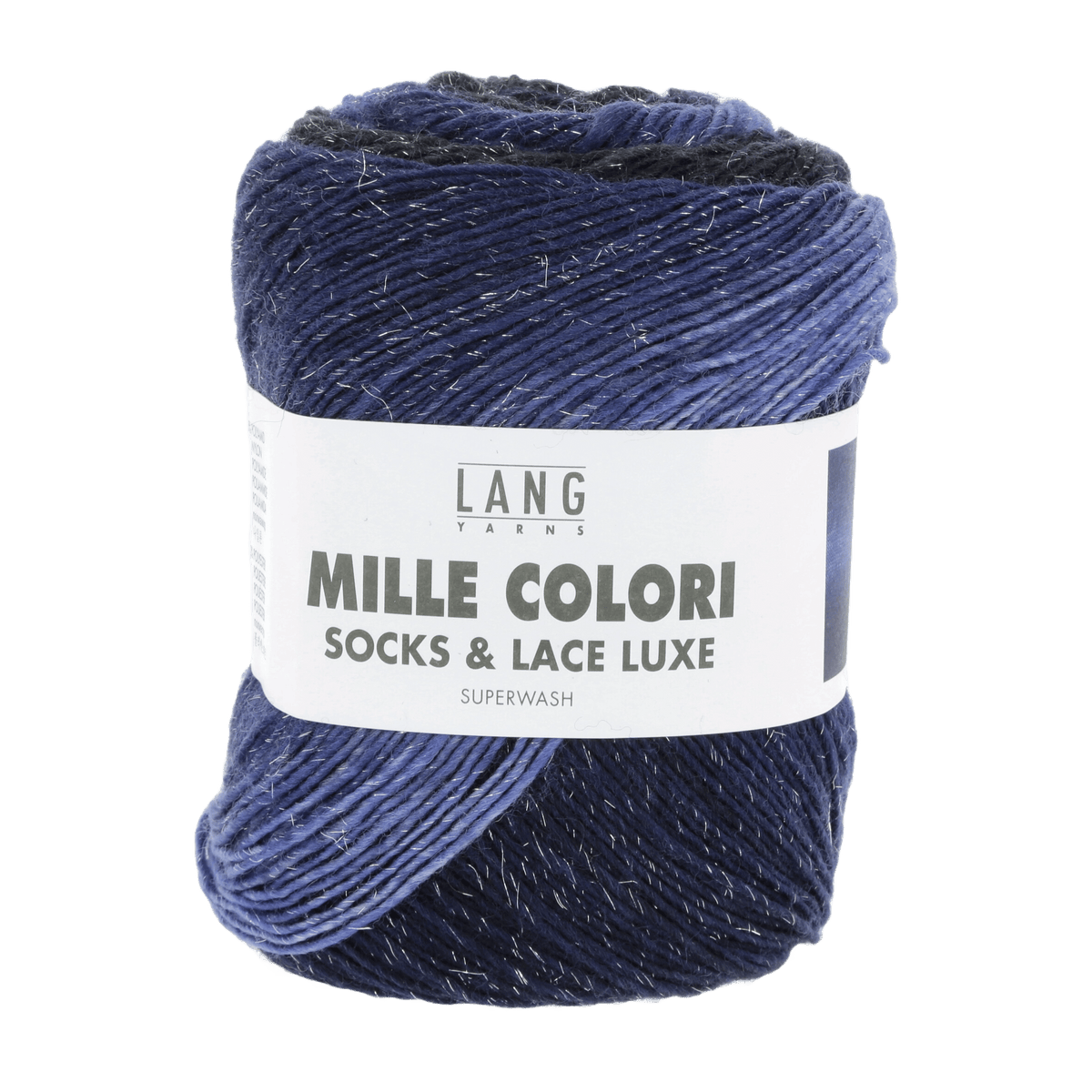 Lang Yarns Sock Yarn Navy / Blue / Petrol LANGYARNS | Sock Yarn | MILLE COLORI SOCKS & LACE LUXE | 859