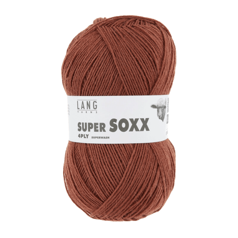 Lang Yarns Sock Yarn Nougat LANGYARNS | Sock Yarn | SUPER SOXX | 4-Ply | 642