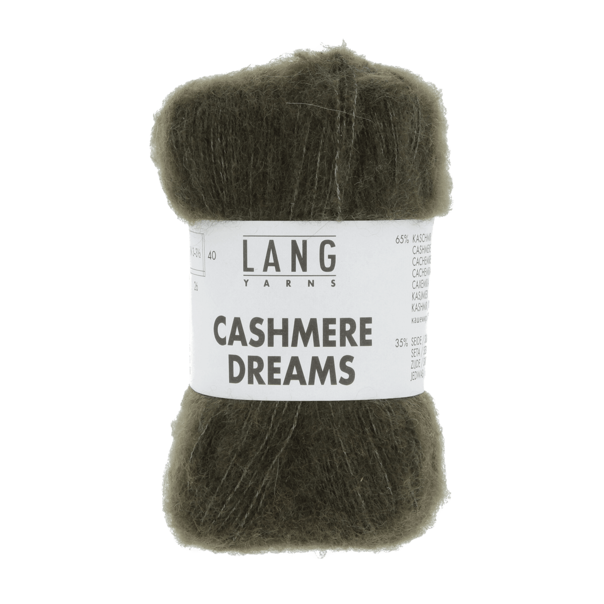 Lang Yarns Sock Yarn Olive LANGYARNS | Cashmere Dreams | Sport | 1085