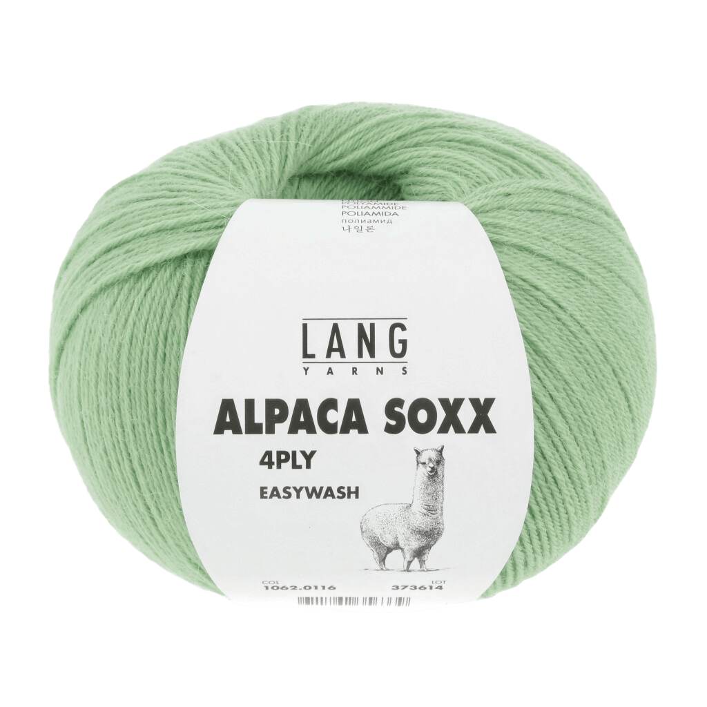 Lang Yarns Sock Yarn Pea LANGYARNS | Sock Yarn | Alpaca Soxx | 4-Ply | 1062