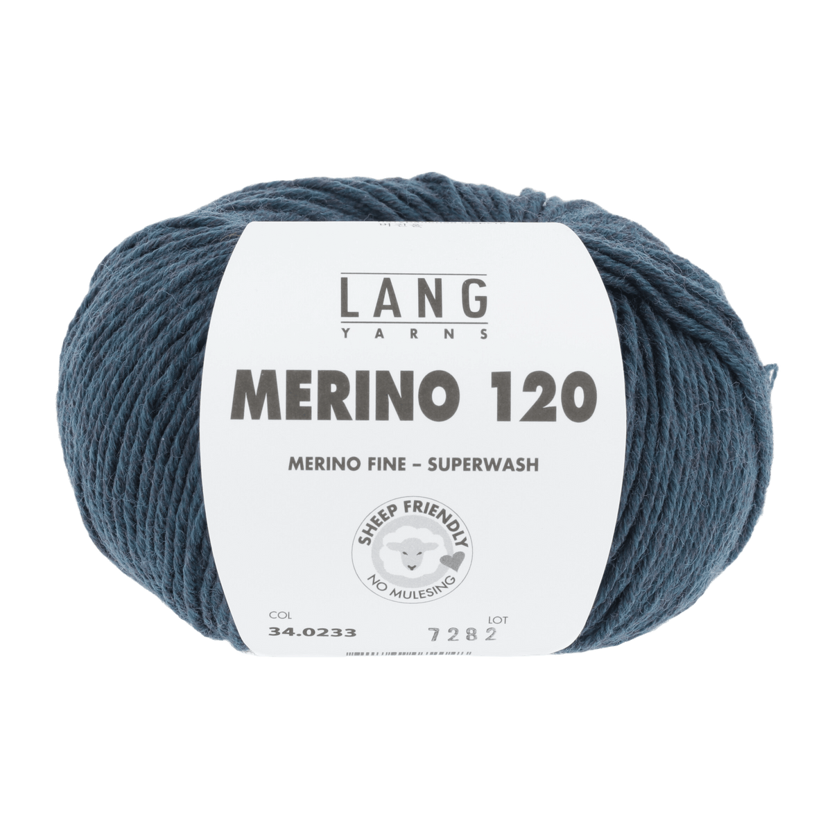 Lang Yarns Sock Yarn Petrol Mélange LANGYARNS | Merino 120 | DK | 34