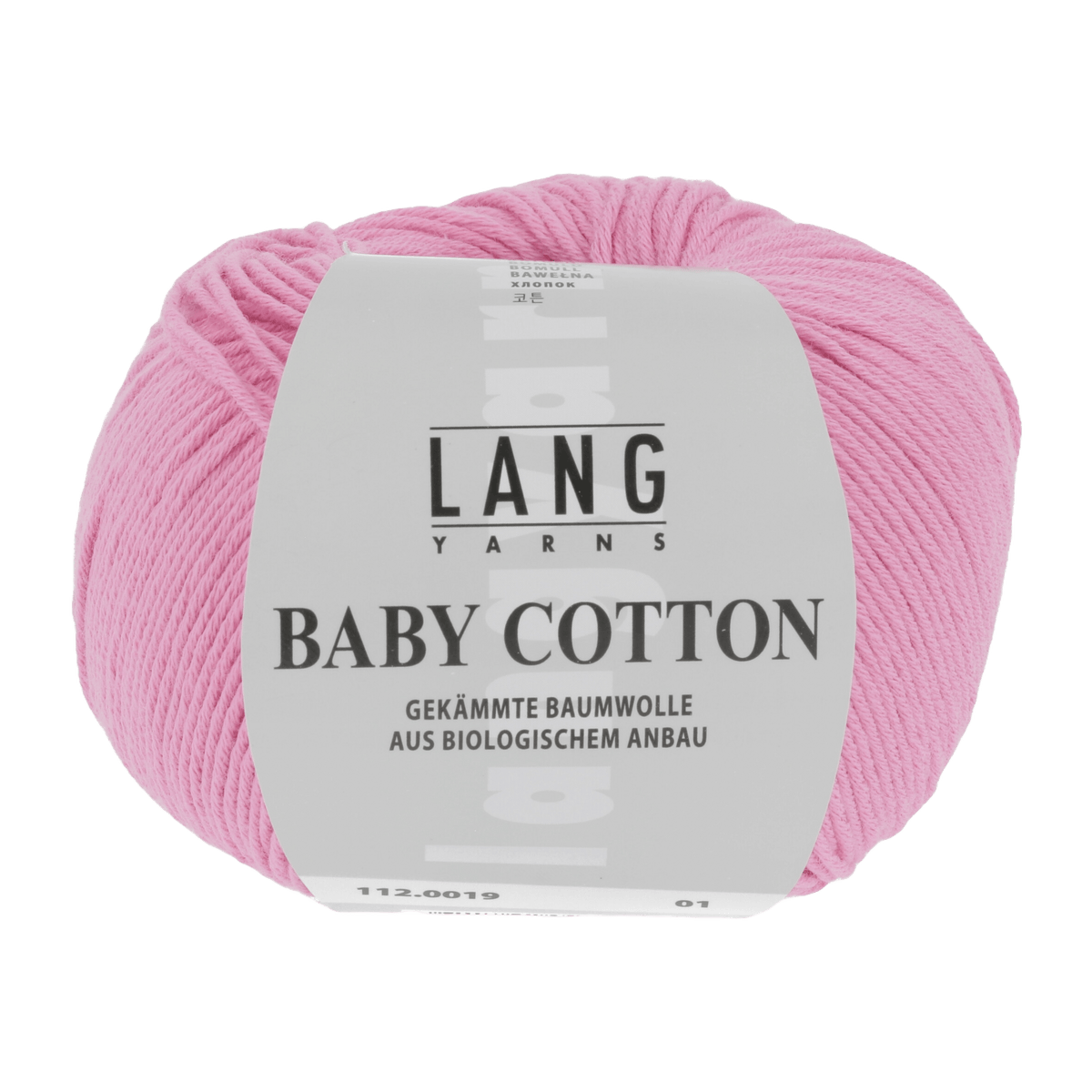 Lang Yarns Sock Yarn Pink LANGYARNS | Baby Yarn | Baby Cotton | 4-Ply | 112