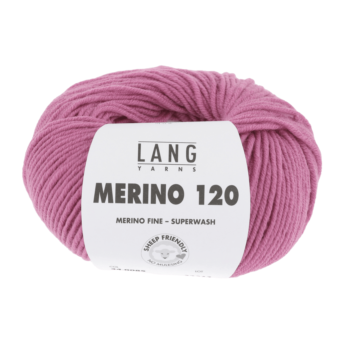 Lang Yarns Sock Yarn Pink LANGYARNS | Merino 120 | DK | 34