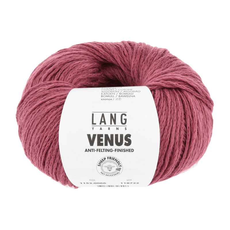 Lang Yarns Sock Yarn Raspberry LANGYARNS | Venus | DK | 1153
