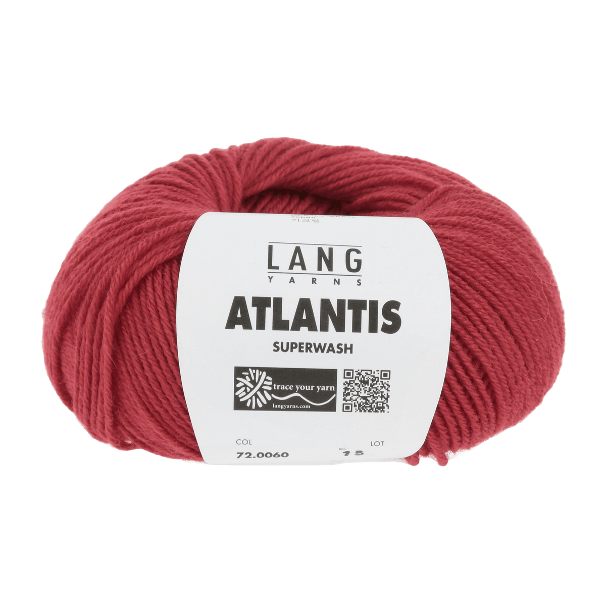 Lang Yarns Sock Yarn Red LANGYARNS | Atlantis | DK | 72