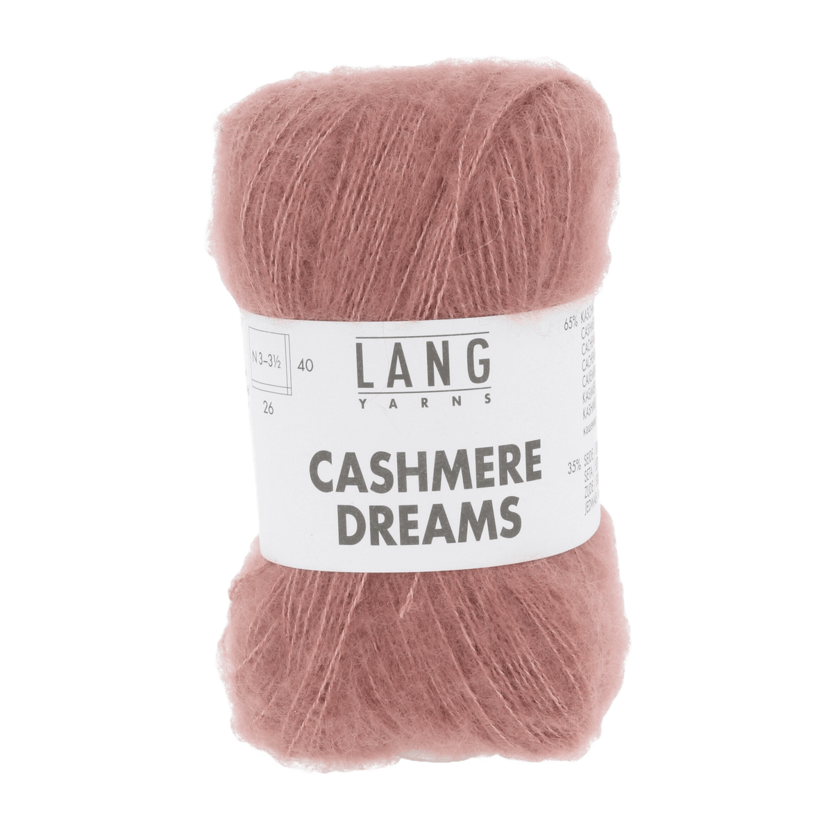 Lang Yarns Sock Yarn Rosewood LANGYARNS | Cashmere Dreams | Sport | 1085