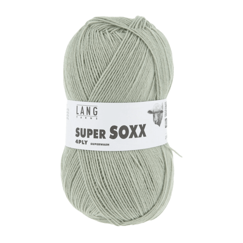 Lang Yarns Sock Yarn Sage LANGYARNS | Sock Yarn | SUPER SOXX | 4-Ply | 642