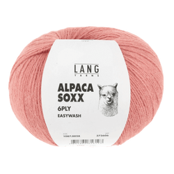 Lang Yarns Sock Yarn Salmon LANGYARNS | Sock Yarn | Alpaca Soxx | 6-Ply | 1087