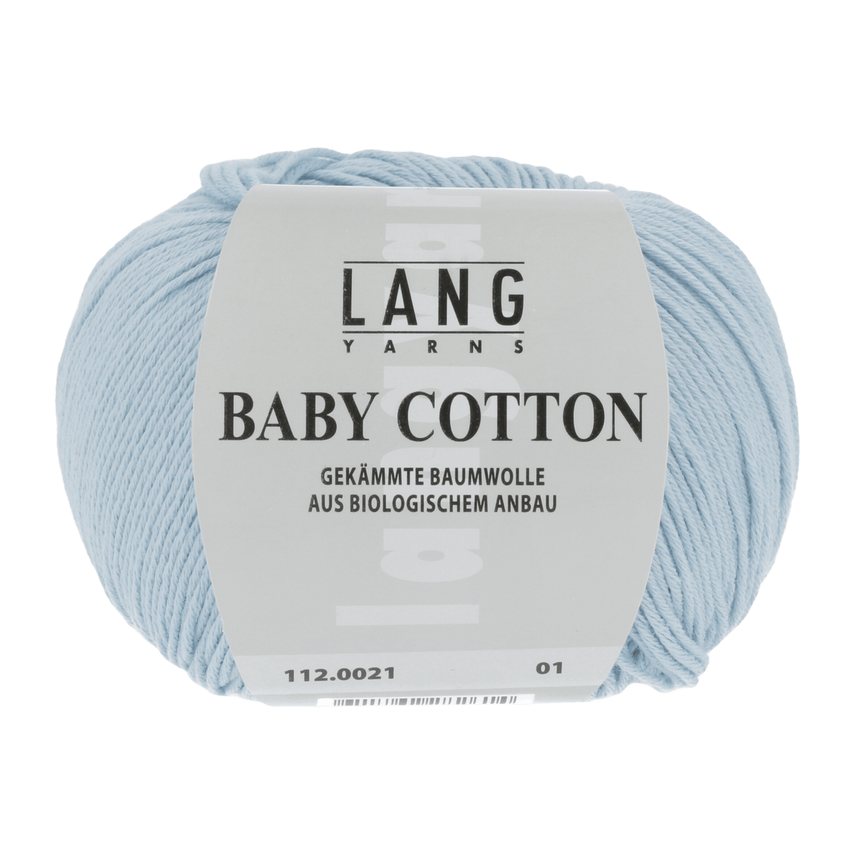 Lang Yarns Sock Yarn Sky Blue LANGYARNS | Baby Yarn | Baby Cotton | 4-Ply | 112