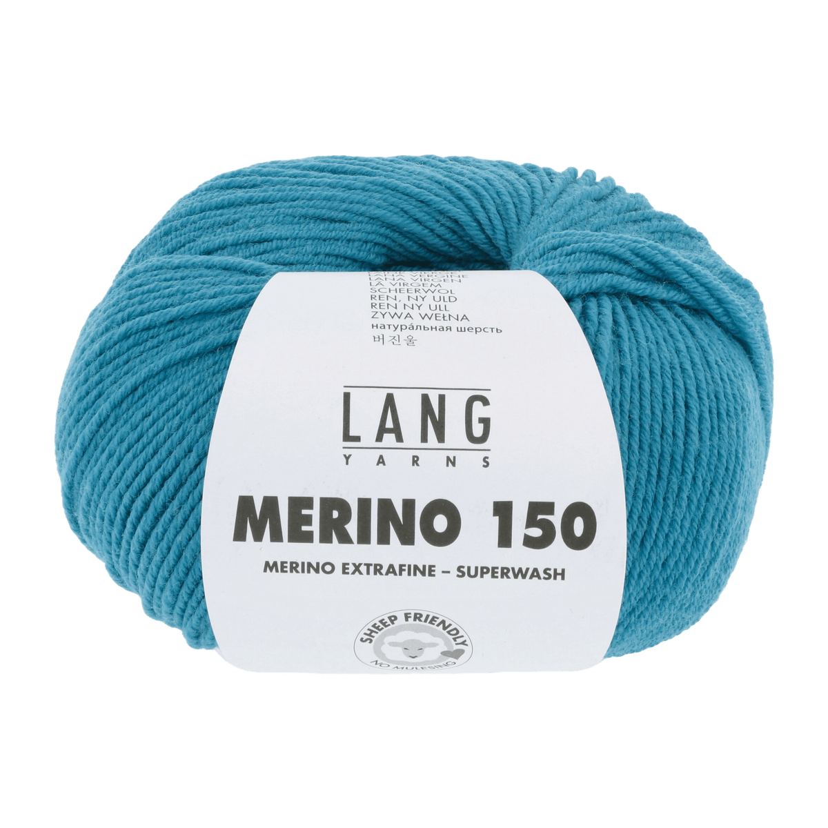 Lang Yarns Sock Yarn Turquoise LANGYARNS | Merino 150 | Sock / Baby | 197
