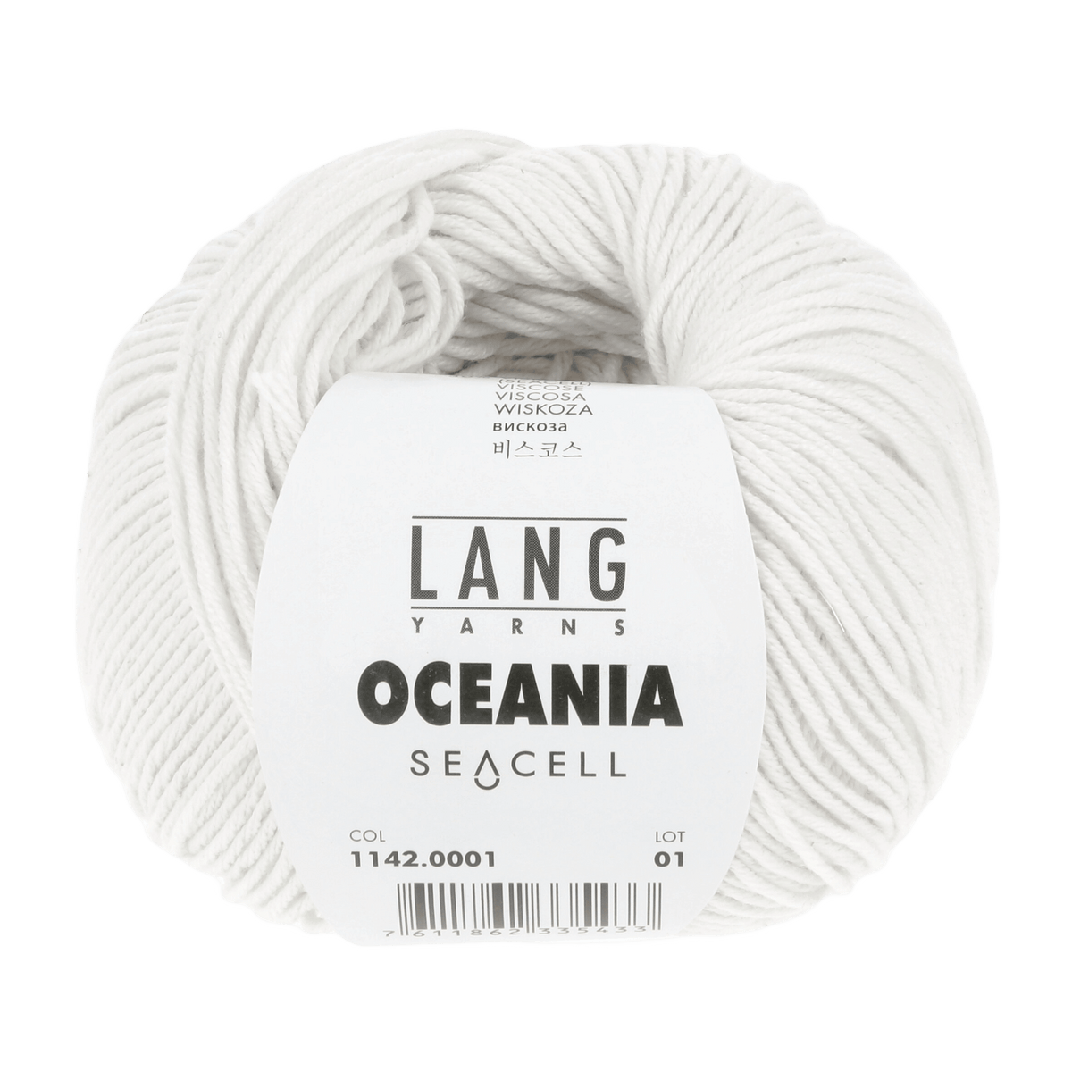 Lang Yarns Sock Yarn White LANGYARNS | Oceania | DK | 1142