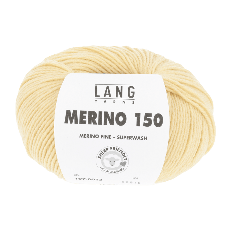 Lang Yarns Sock Yarn Yellow LANGYARNS | Merino 150 | Sock / Baby | 197