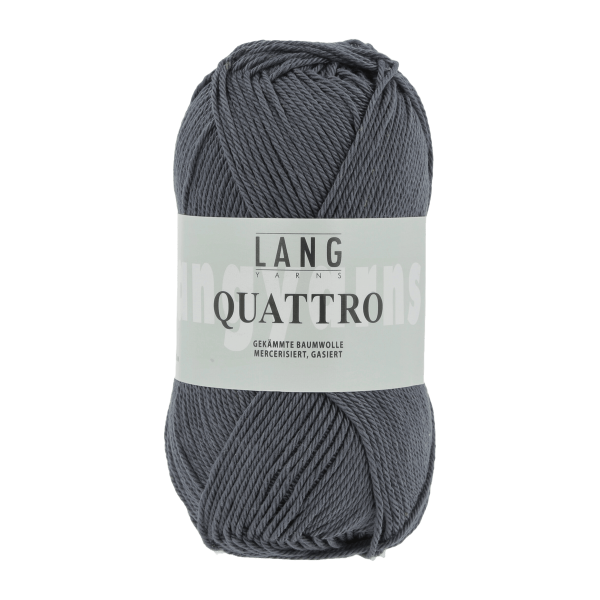 Lang Yarns Summer Yarns Anthracite LANGYARNS | Quattro | Sport | 16