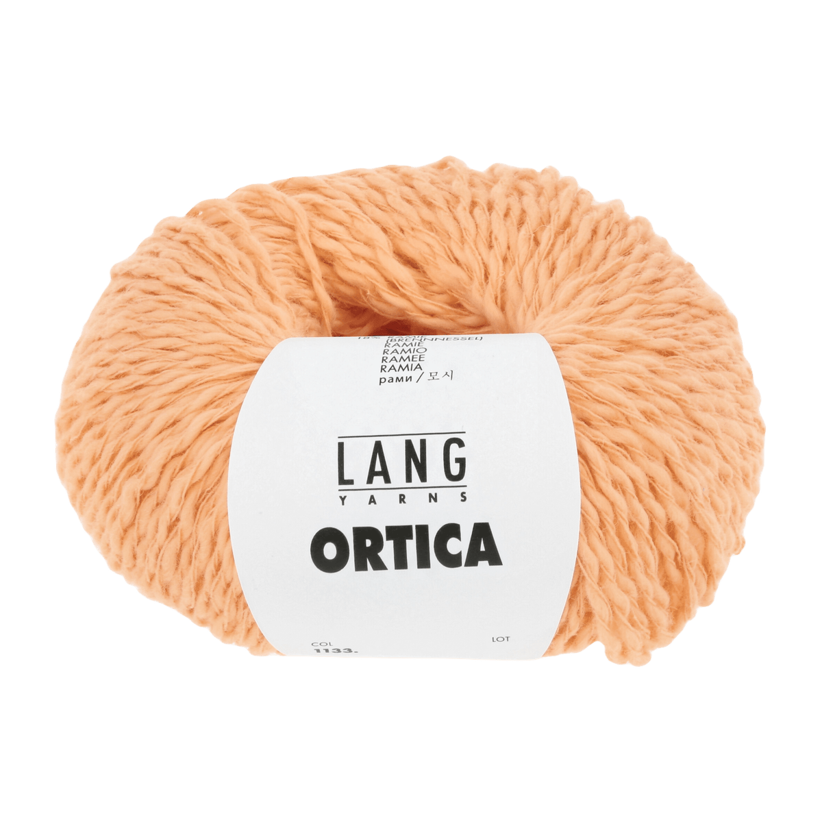 Lang Yarns Summer Yarns Apricot LANGYARNS | Ortica | Worsted / Aran | 1133