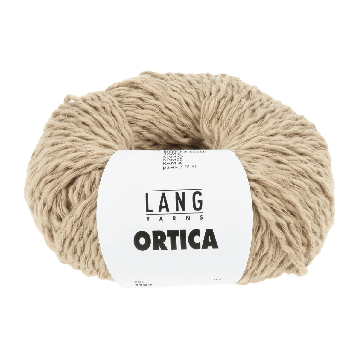 Lang Yarns Summer Yarns Beige LANGYARNS | Ortica | Worsted / Aran | 1133