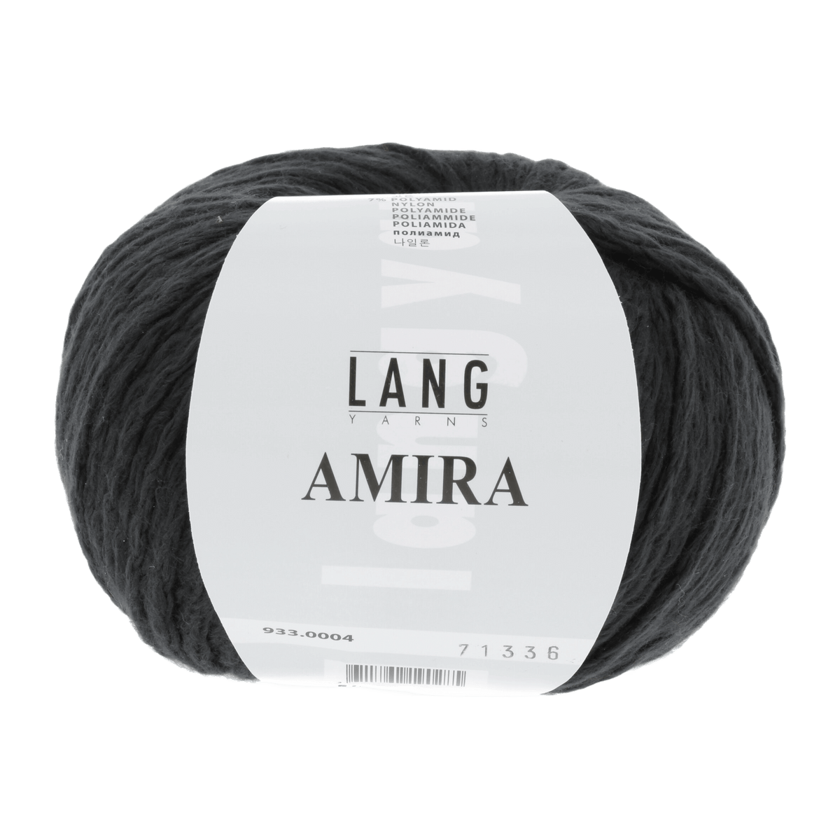 Lang Yarns Summer Yarns Black LANGYARNS | Amira | Worsted / Aran | 933
