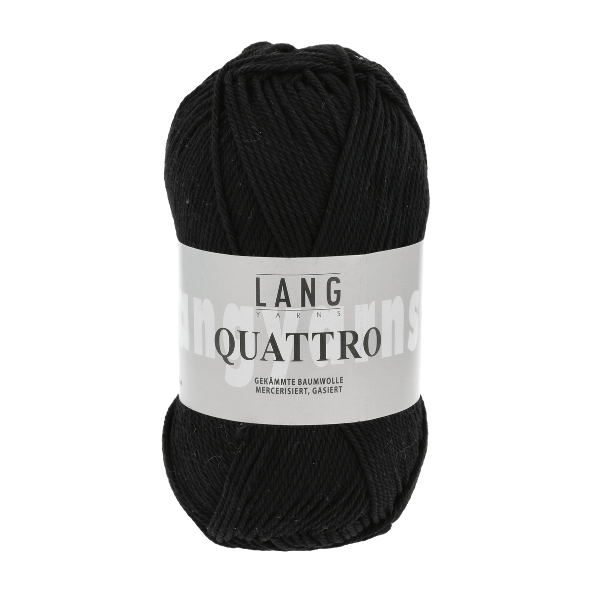 Lang Yarns Summer Yarns Black LANGYARNS | Quattro | Sport | 16