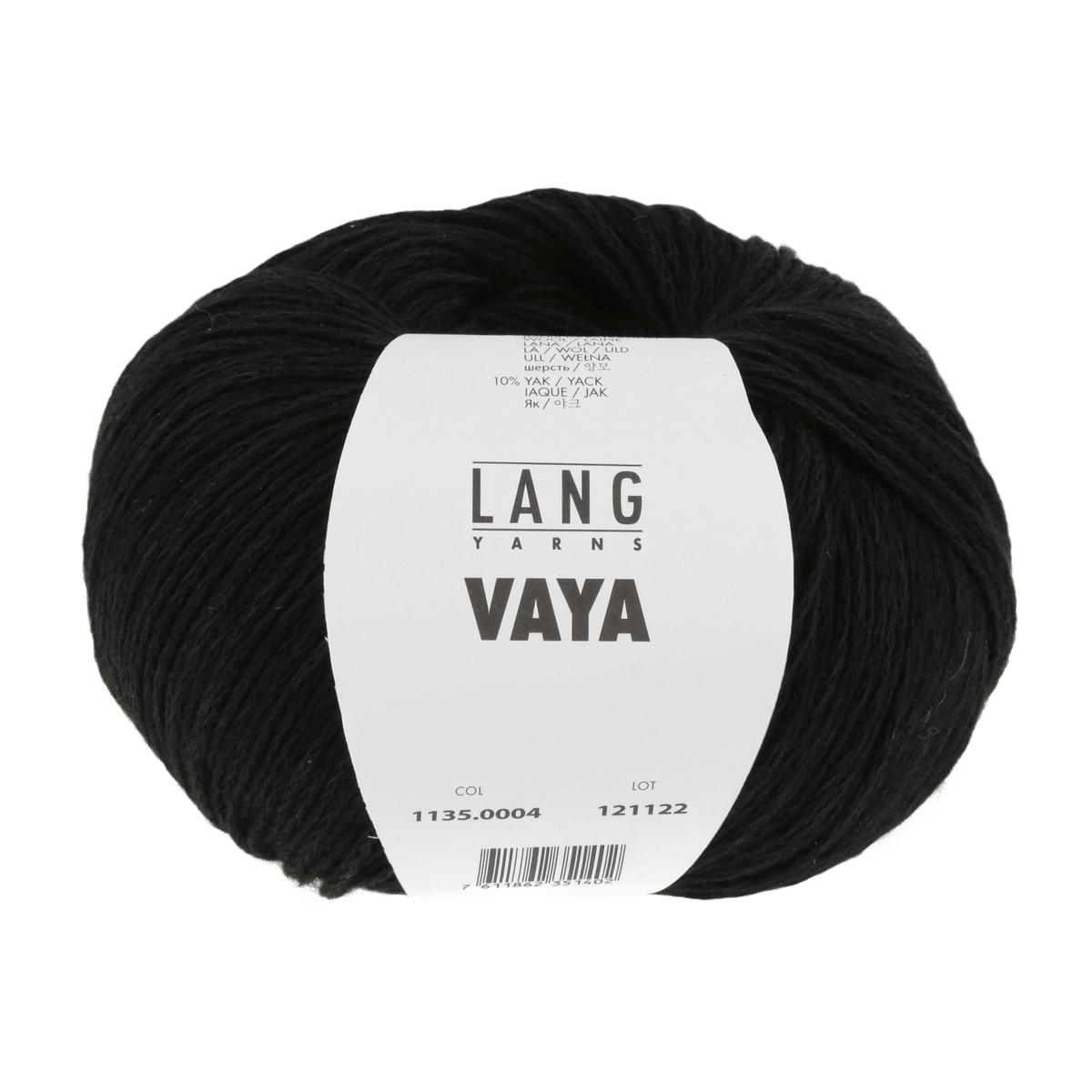 Lang Yarns Summer Yarns Black LANGYARNS | Vaya | DK | 1135