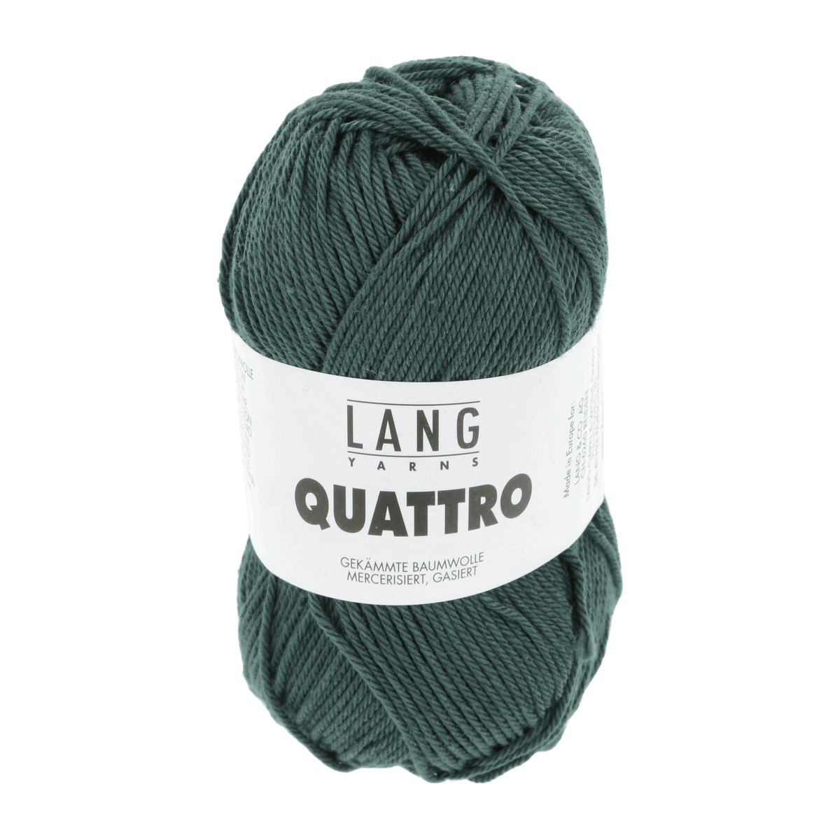 Lang Yarns Summer Yarns Bottle Green 2 LANGYARNS | Quattro | Sport | 16